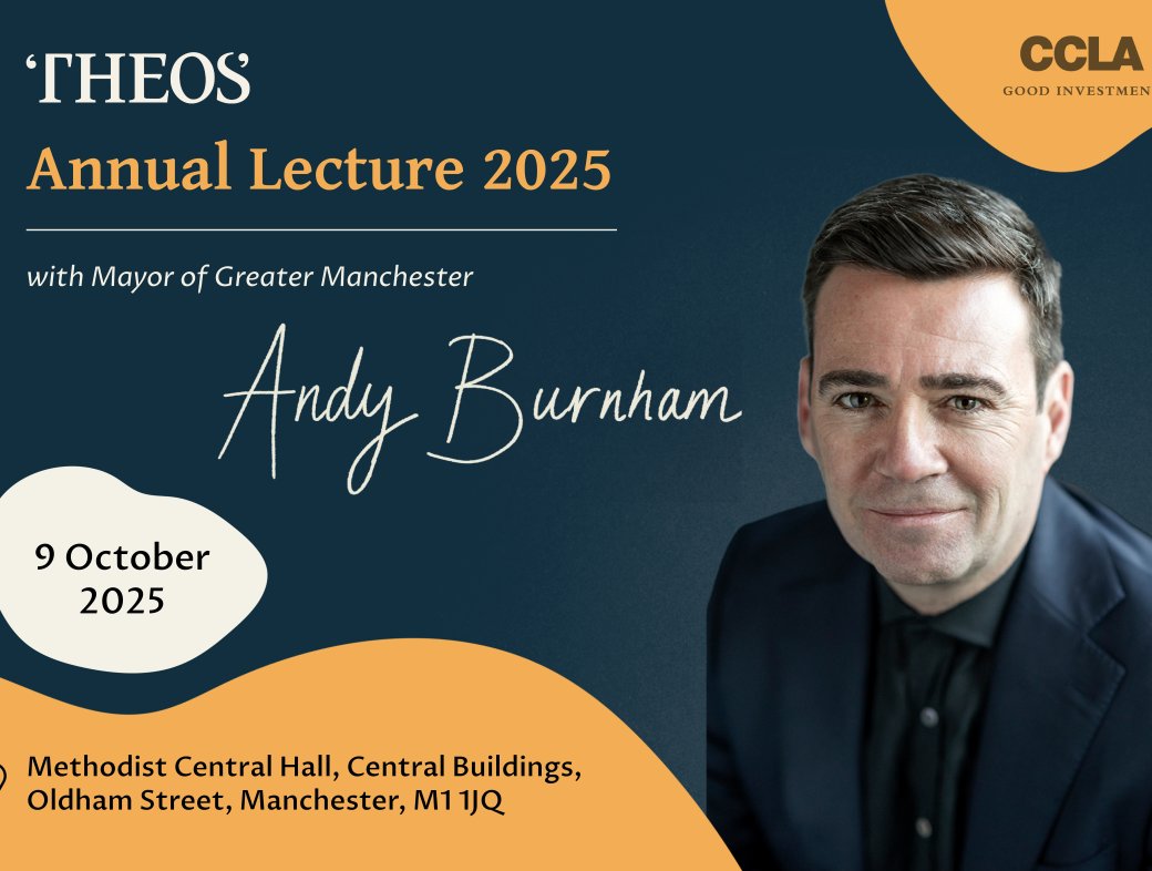 Theos Annual Lecture 2025 with Andy Burnham
