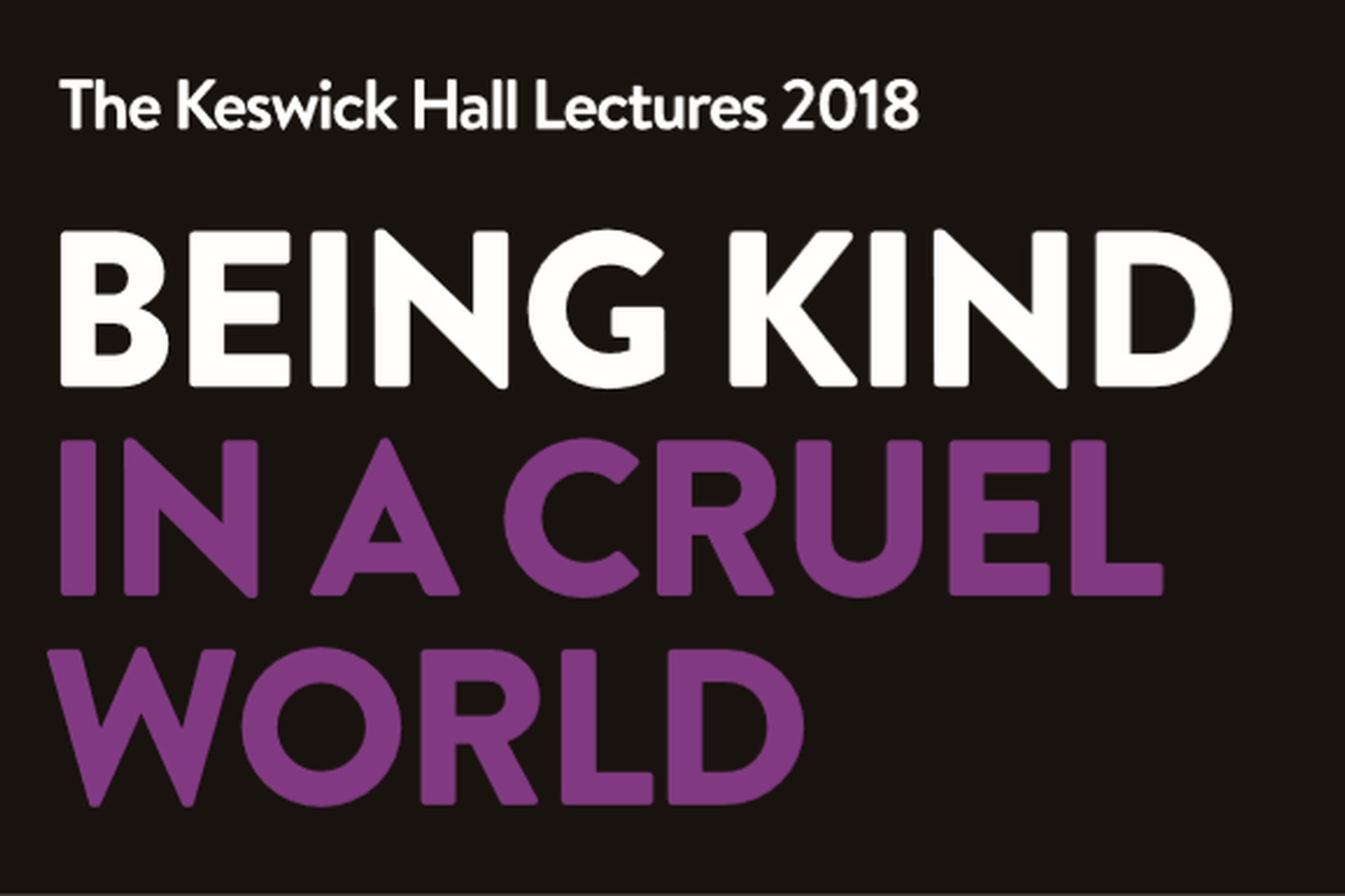Keswick Hall Lecture &ndash; Kindness in the community