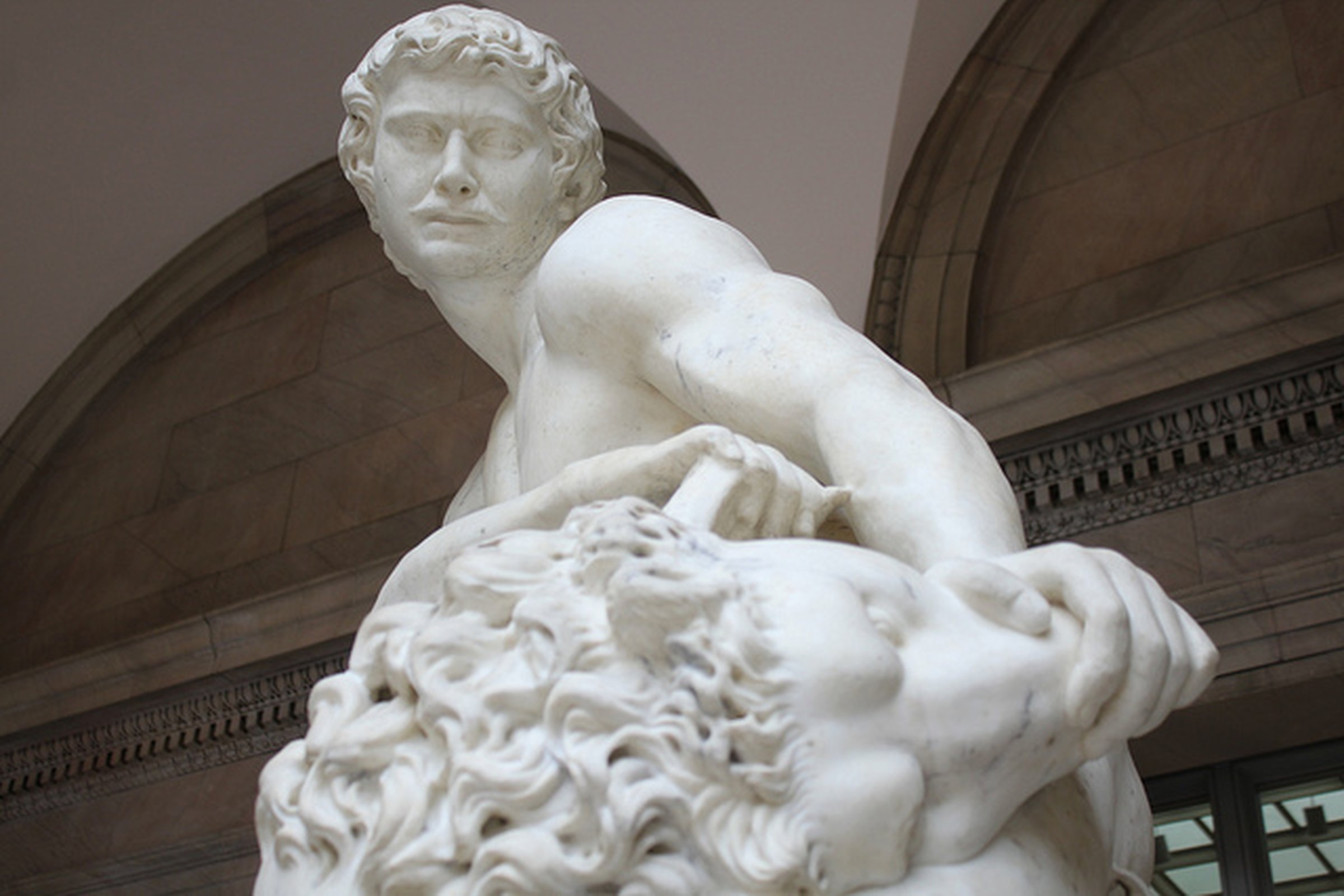 Out of the eater came something to eat