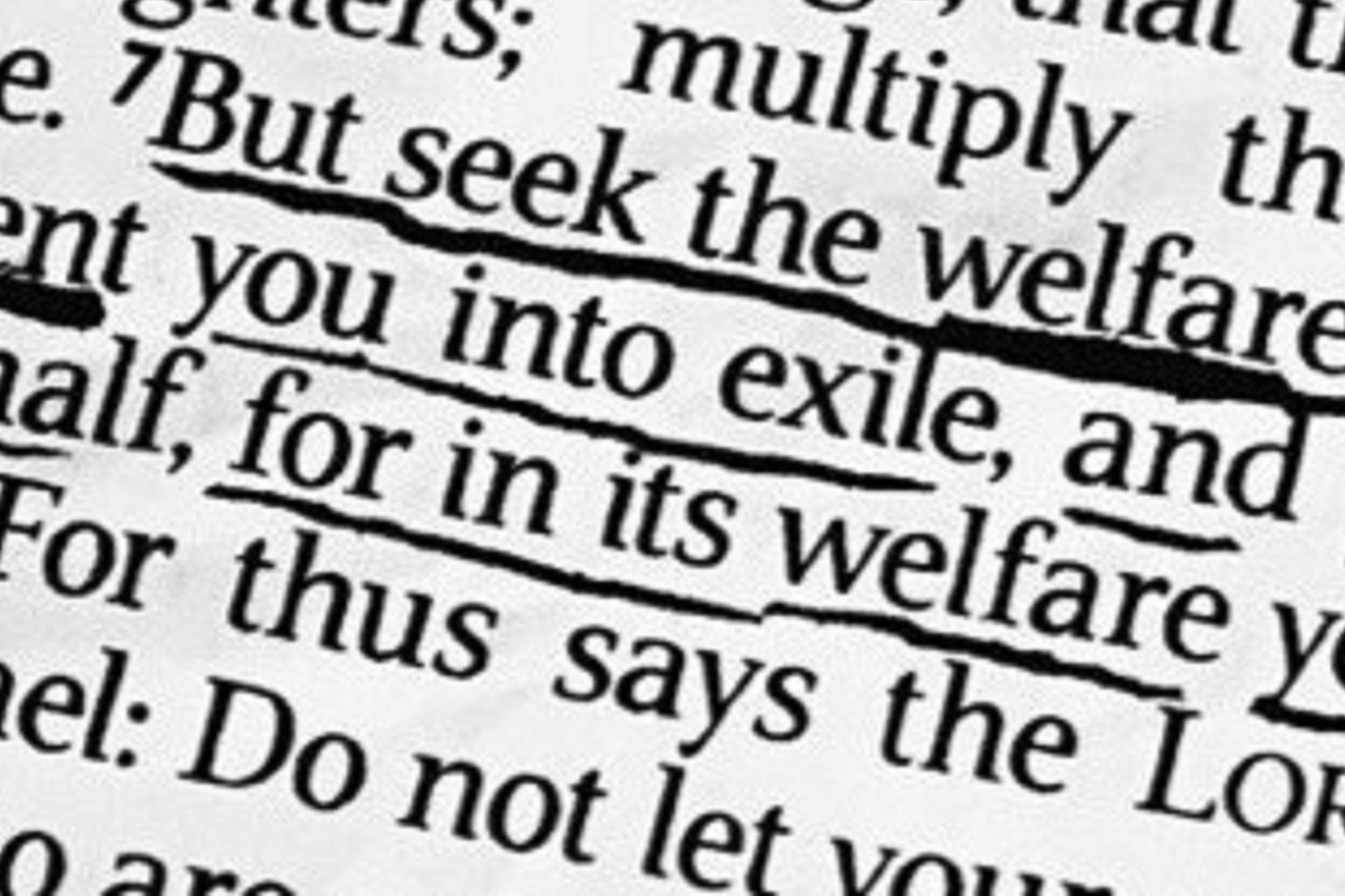 State, Church and Community