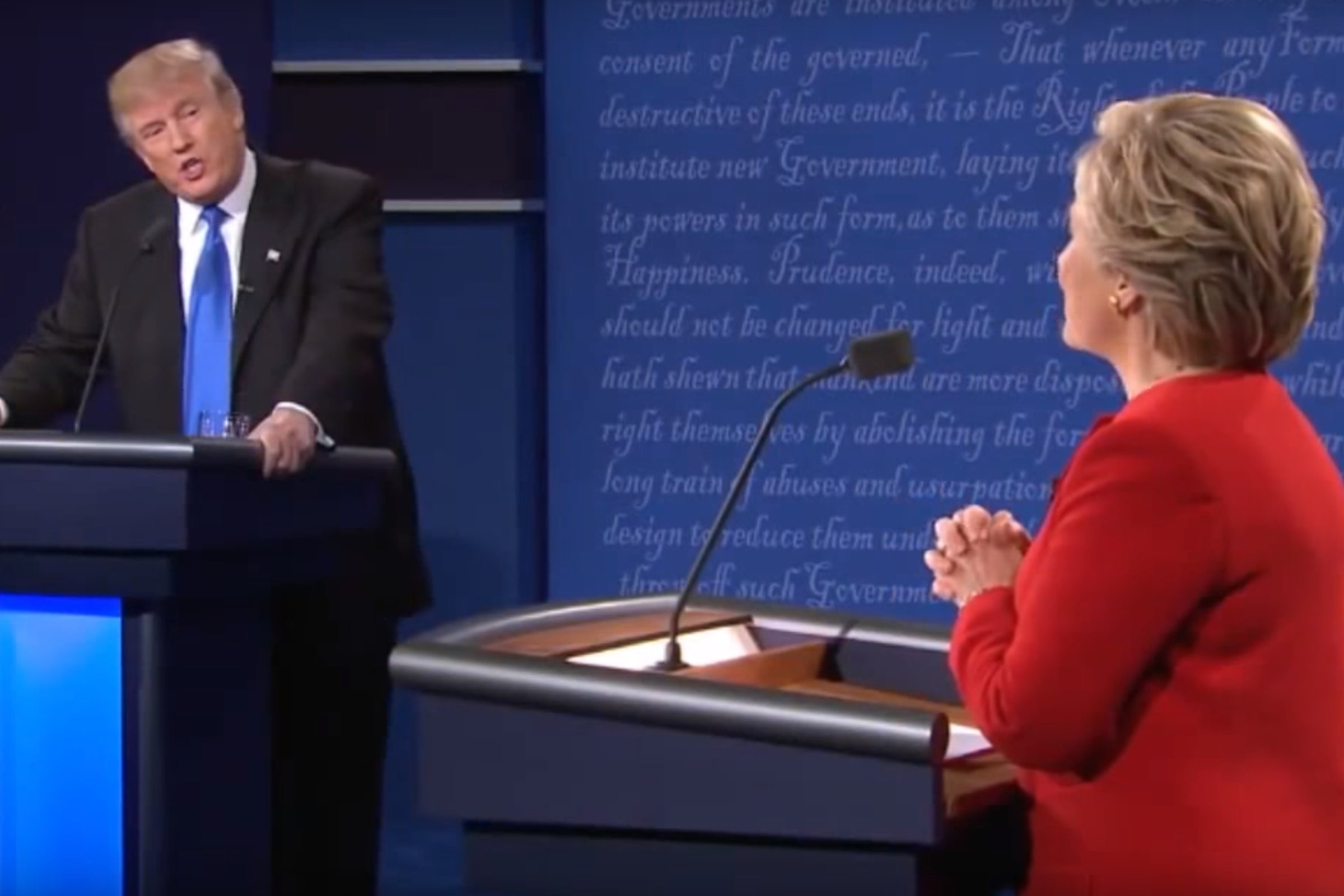 What do you know? Donald Trump and Hillary Clinton