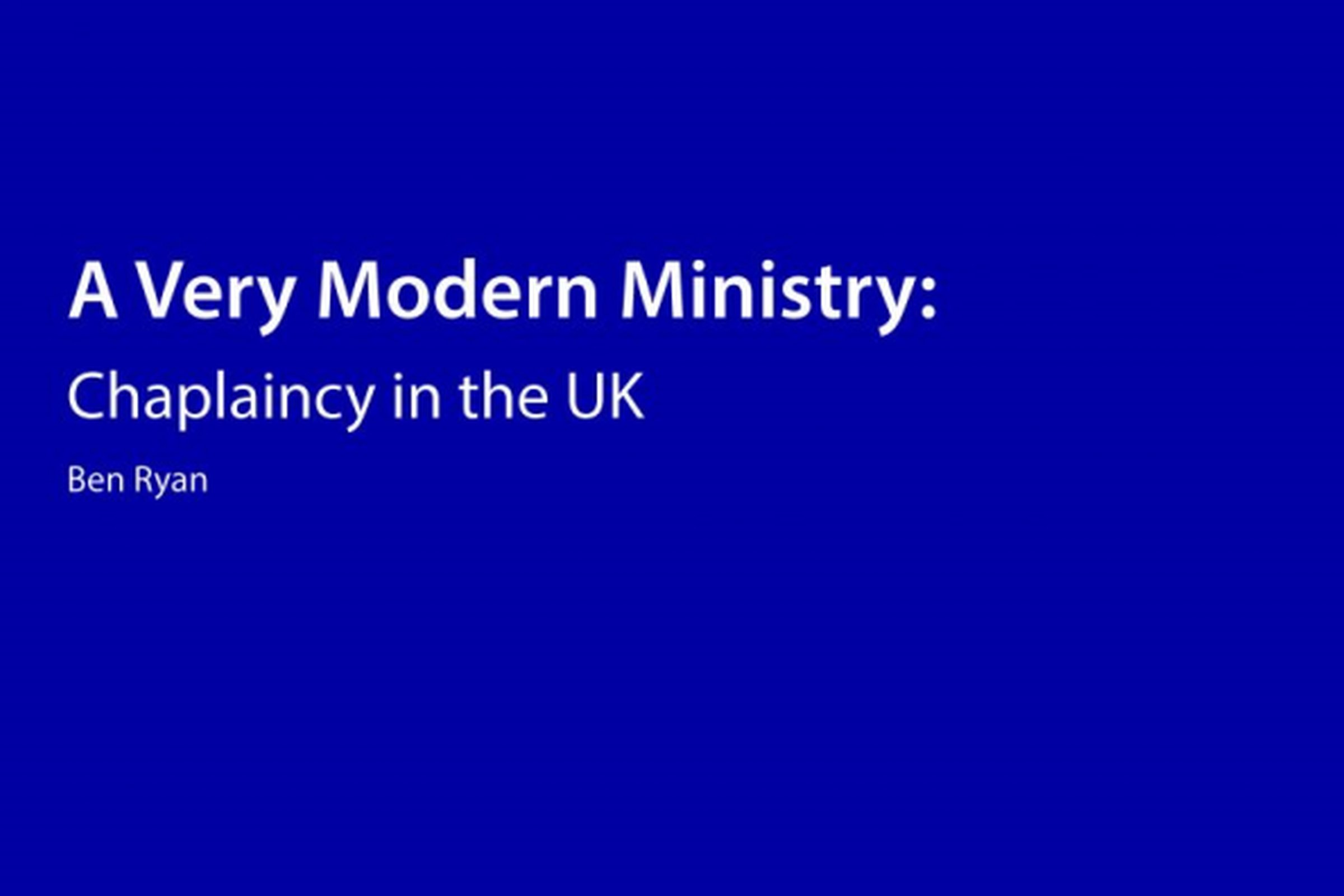 Multifaith Chaplaincy Conference