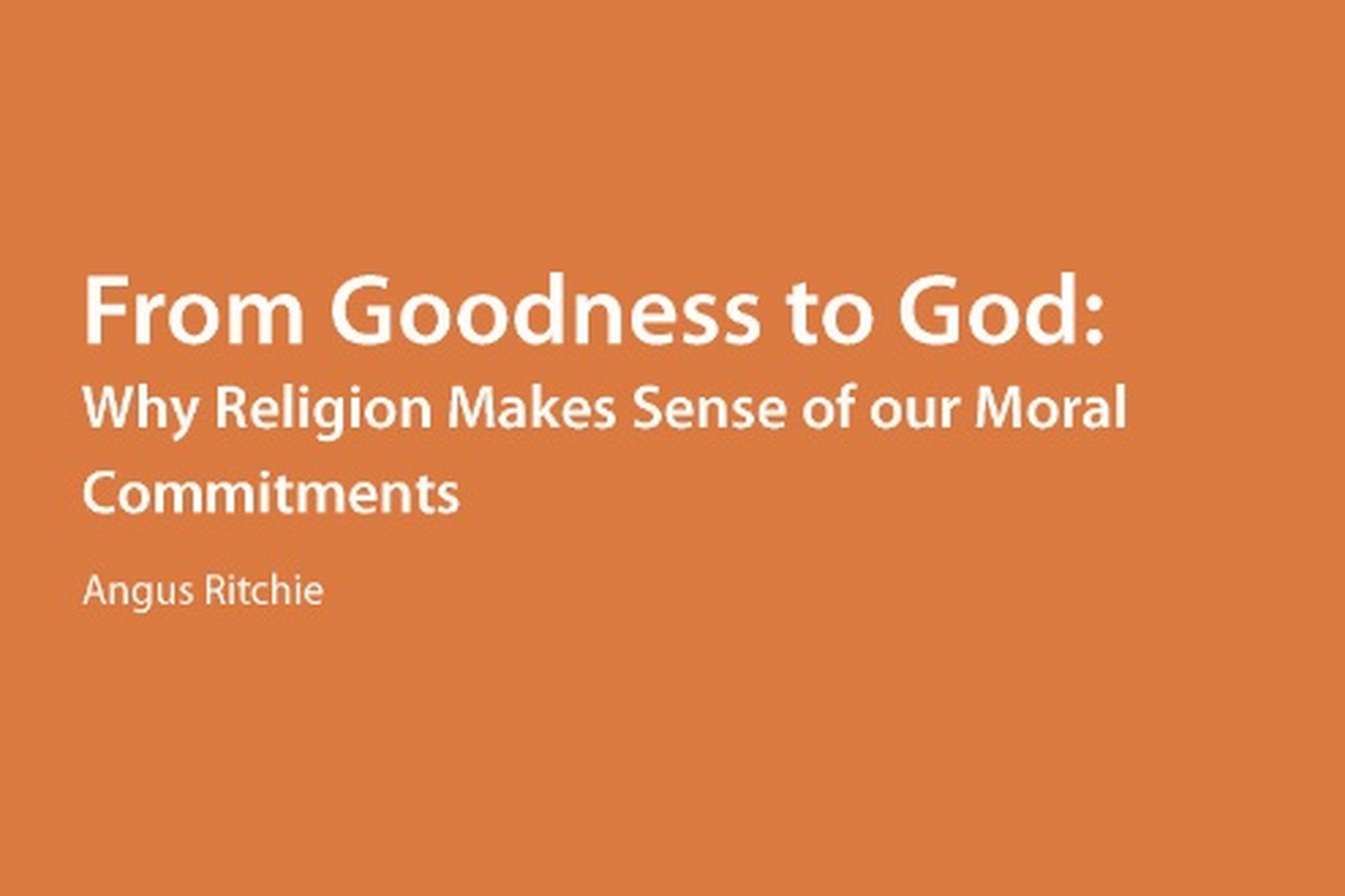 An atheist, an agnostic and a priest debate goodness and God