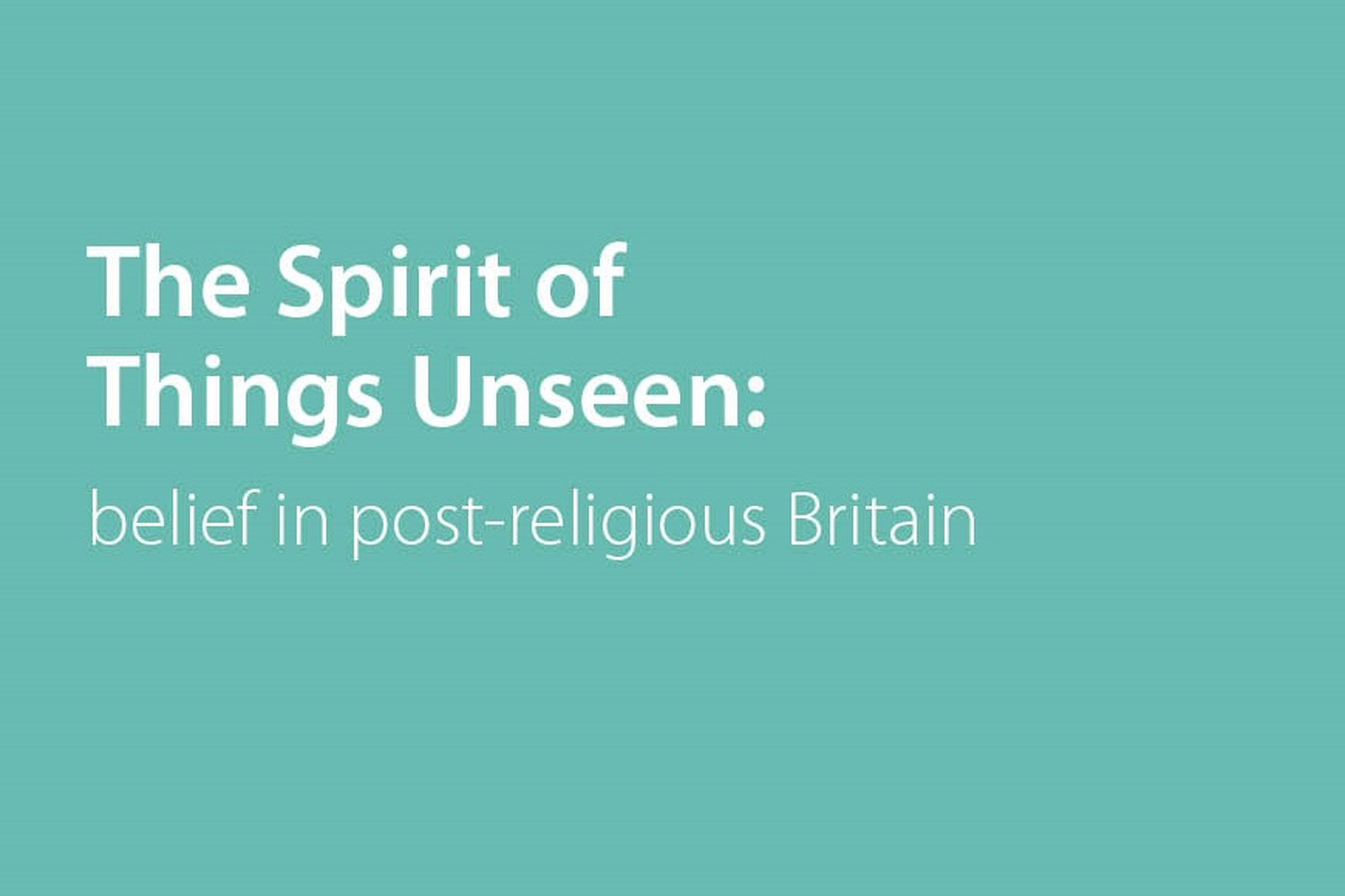 More than half of us believe spiritual forces have influence on earth, research reveals
