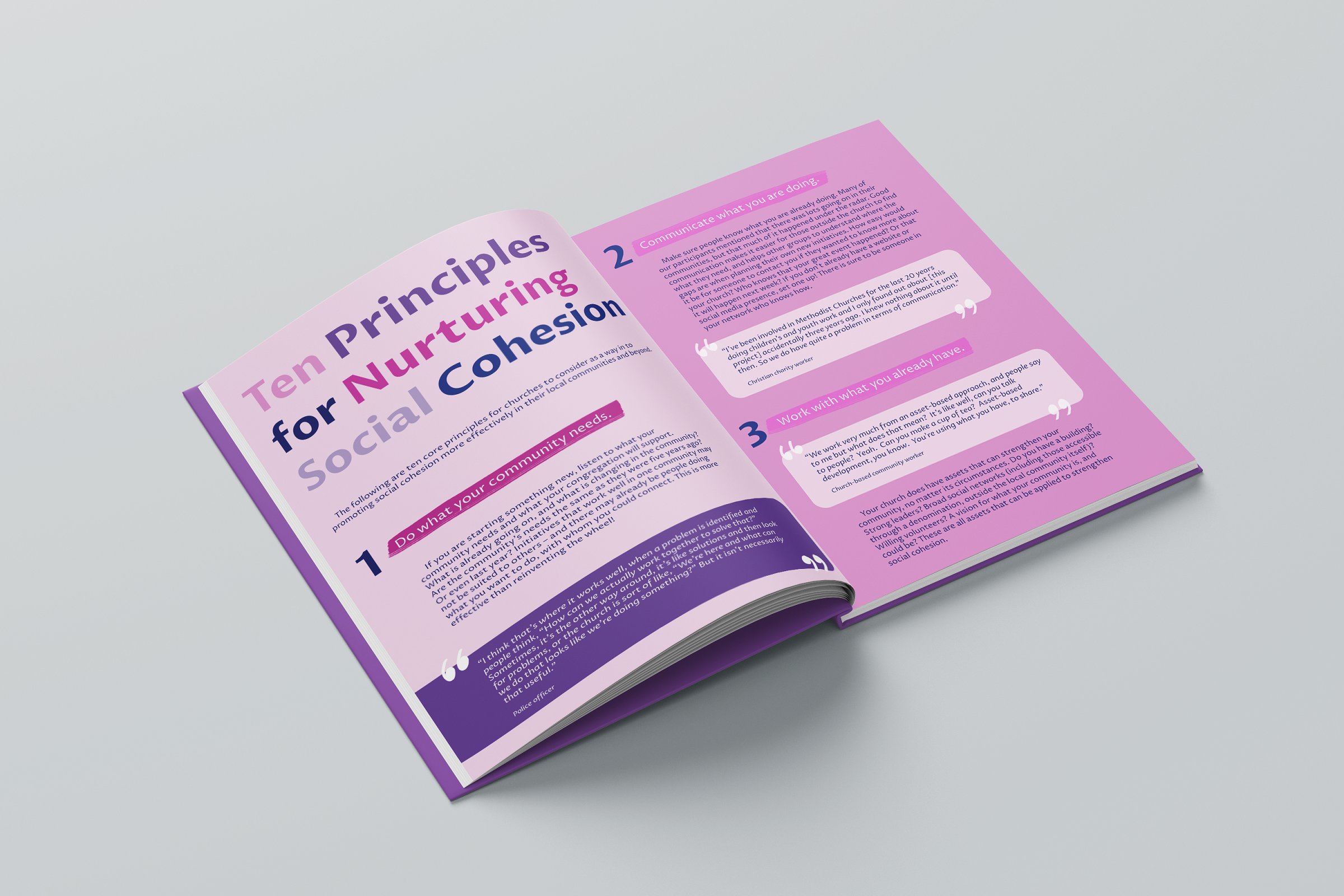 Nurturing social cohesion: how&ndash;to guides for churches and policymakers