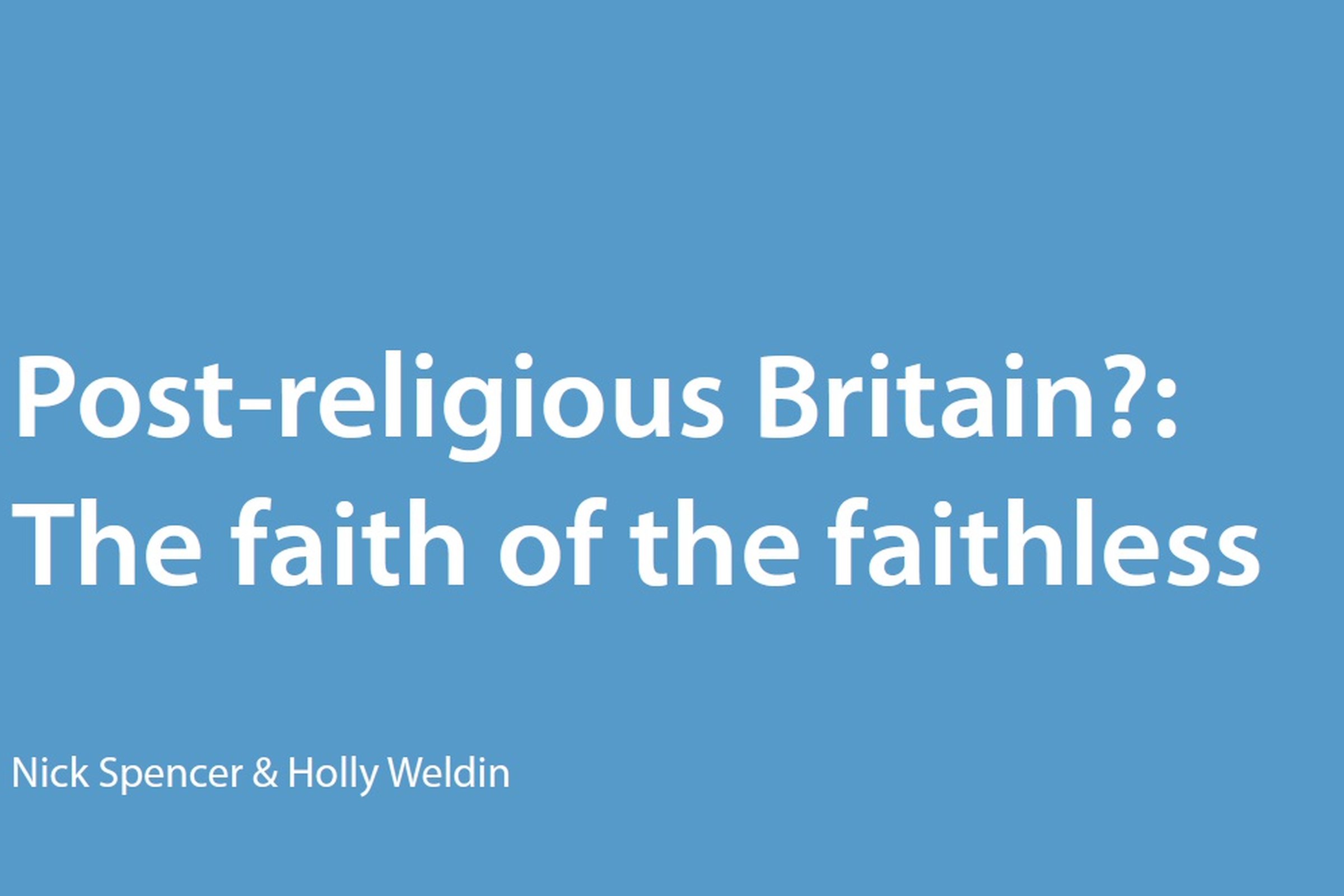 Britain's Faithless do have Faith After All