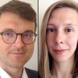 Ulrich Schmiedel and Hannah Str&oslash;mmen