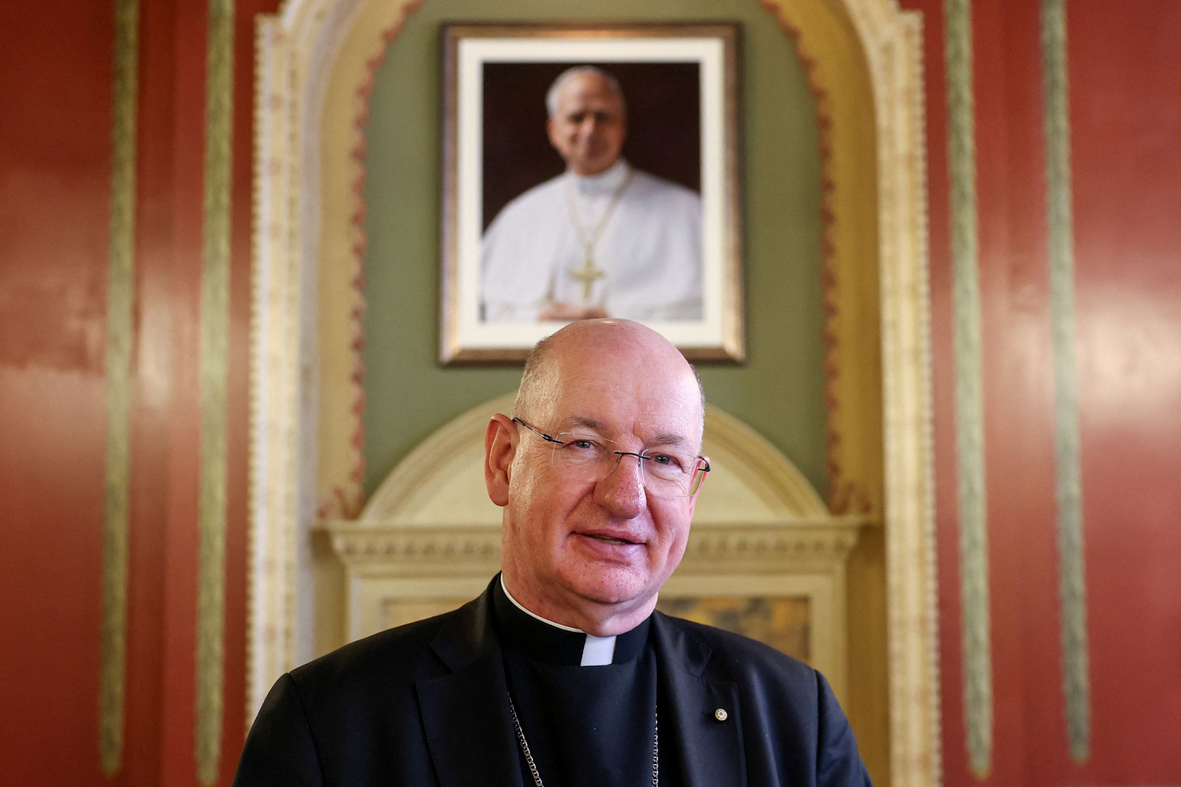 The newly appointed Archbishop of Westminster, Richard Moth